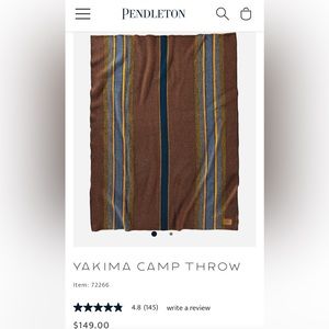 Pendleton Yakima Camp Throw blanket